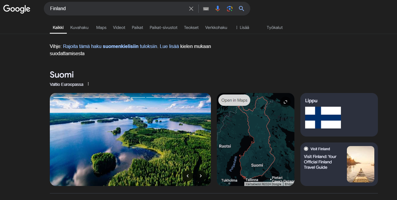 The Google Maps button is back