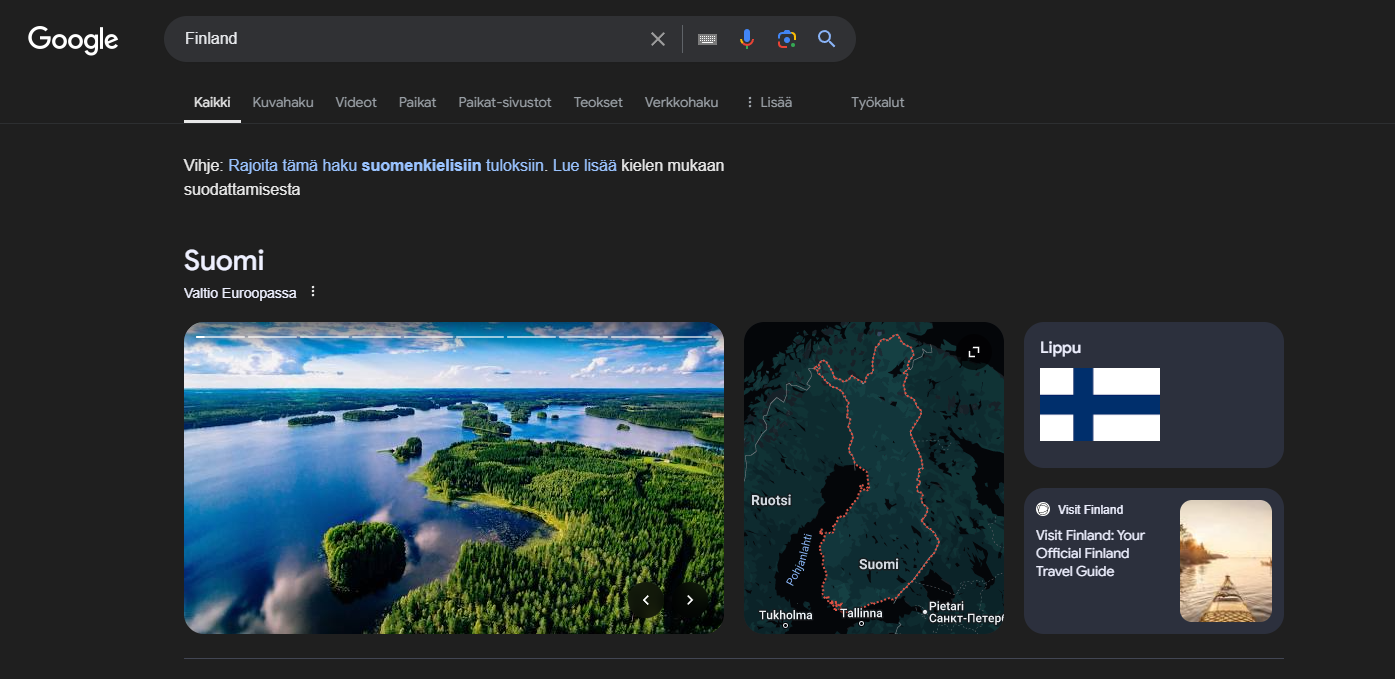 The Maps button is missing